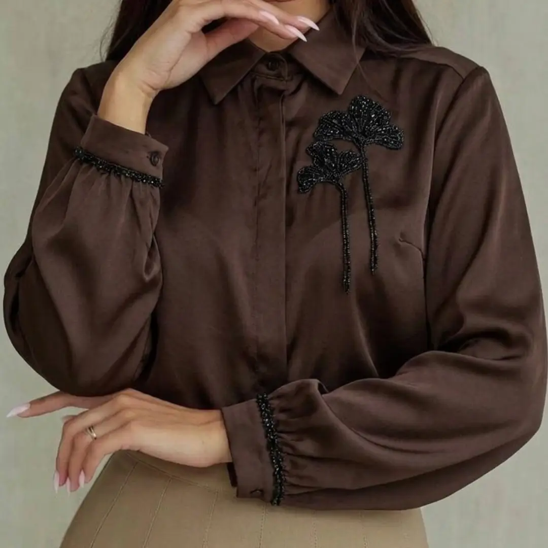 شومیز مجلسی مدل «کوئین» سایز L/XL/XXL